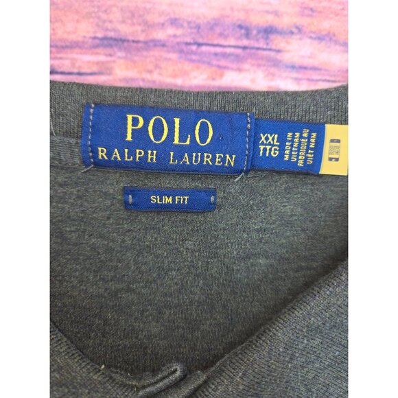 Polo Ralph Lauren Slim Fit Soft Cotton Mens Polo XXL - Picture 5 of 7
